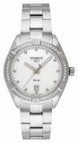 Tissot PR 100 Mother of Pearl Diamond WHITE Dial T101.910.61.116.00 Ref. T101.910 watch, silver