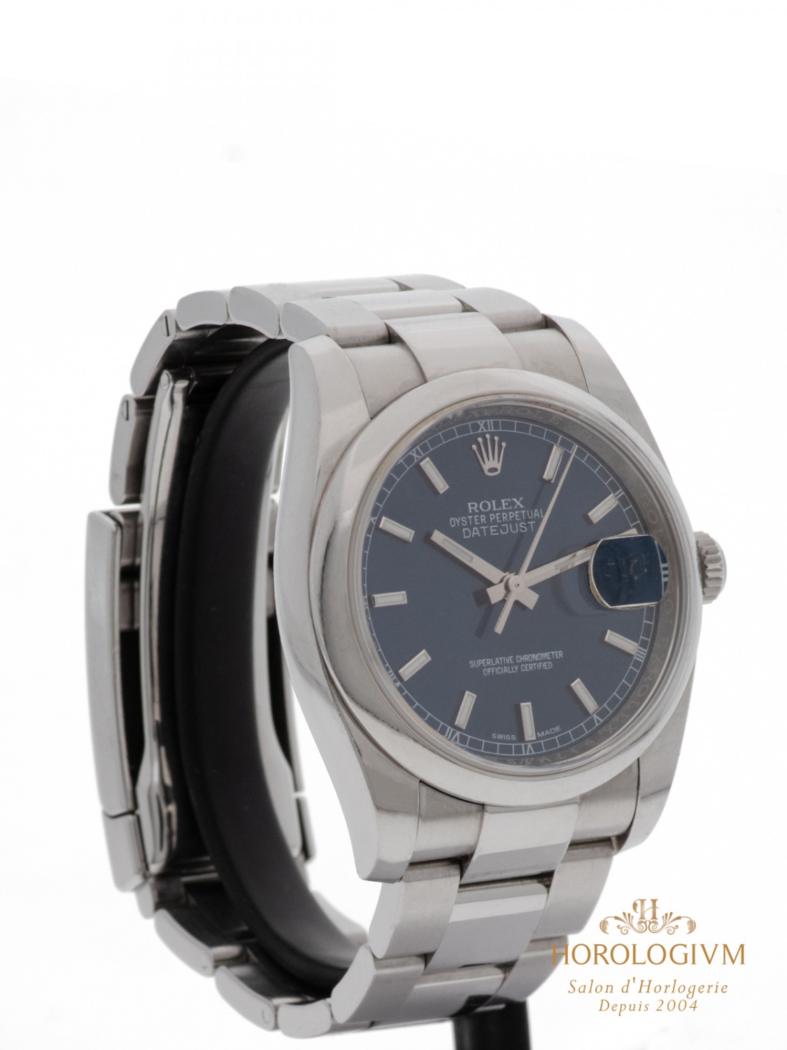 Rolex Datejust 36MM Roulette Date Ref. 116200, watch, silver