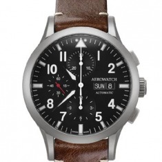 Aerowatch The Grand Classics Pilot A 61948 AA03 Watch, silver
