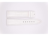 Leather Jaeger-leCoultre Strap, glossy white