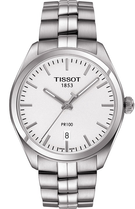 Tissot T-Classic PR 100 T101.410.11.031.00 watch, silver