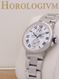 Ulysse Nardin Marine Chronometer watch, silver