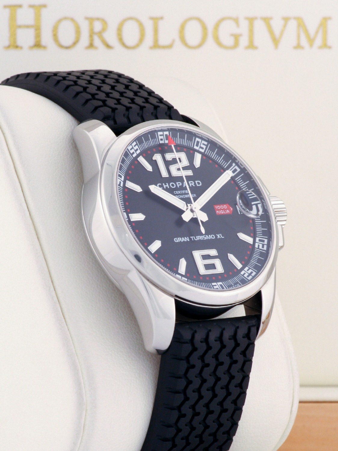 Chopard Mille Miglia Gran Turismo XL 44 MM watch, silver
