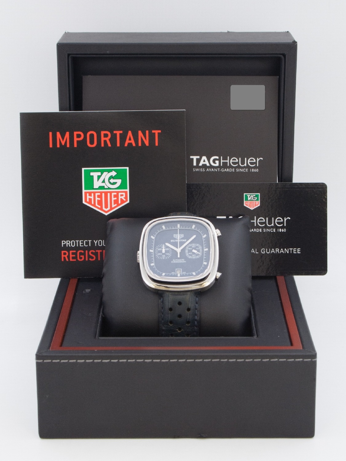 Tag Heuer Silverstone Limited 1860 pcs watch, silver