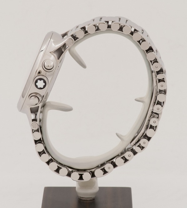 Montblanc Timewalker Chronograph watch, silver