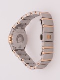 Omega Constellation Quartz Two-Tone 24MM watch, two - tone (bi - colored) silver and rose gold