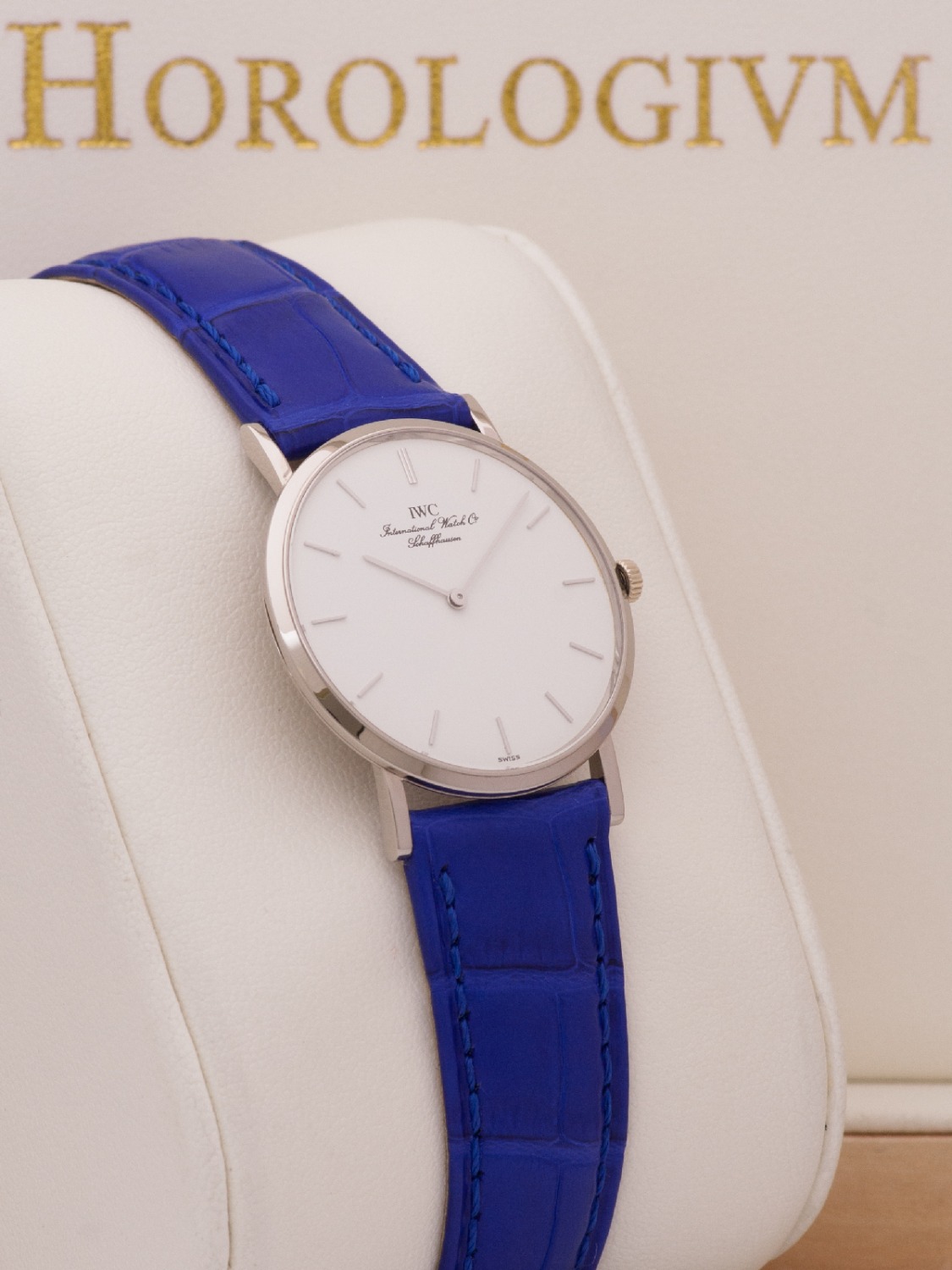 IWC Portofino Ultra Thin watch, silver