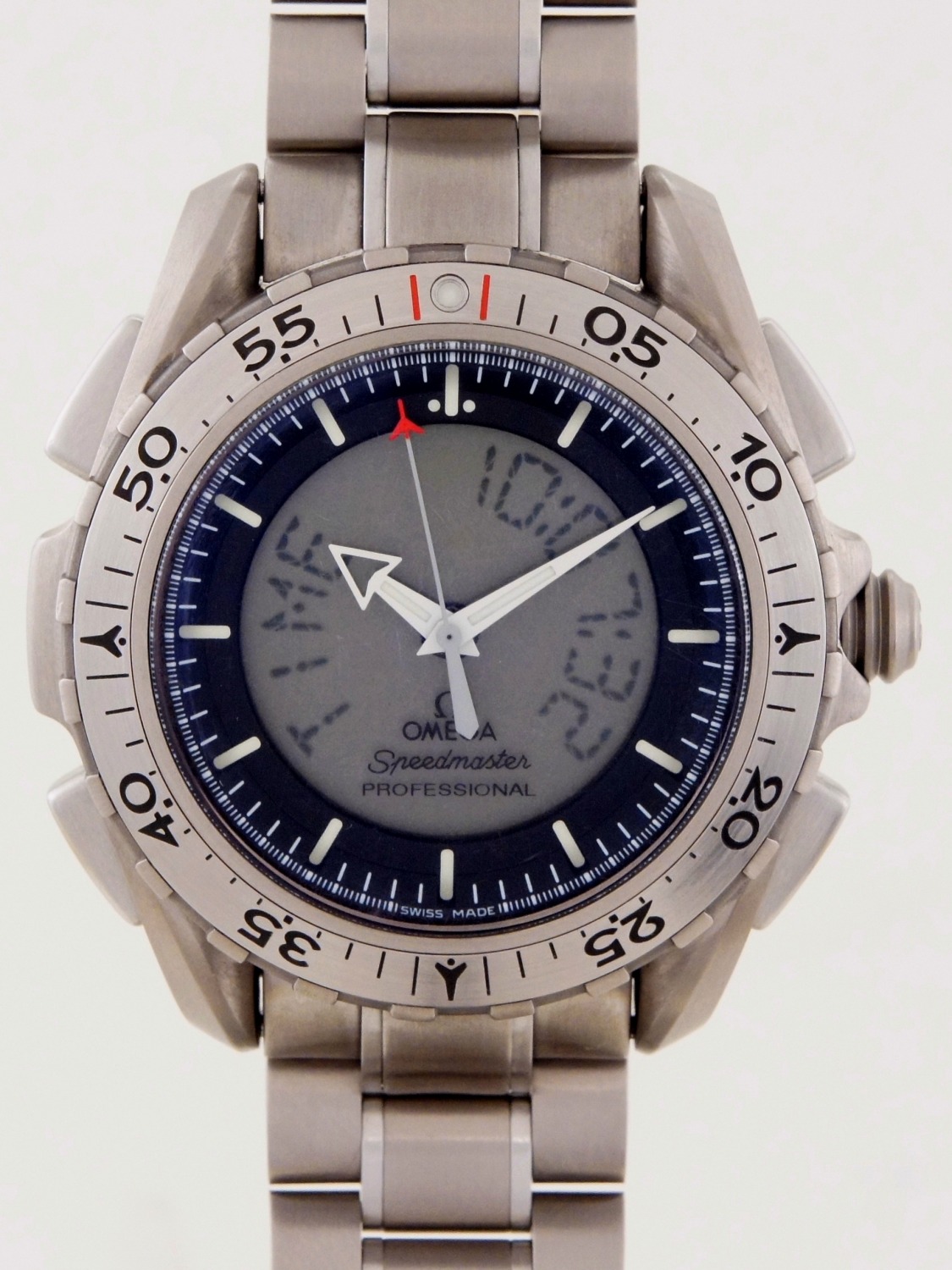 Omega Speedmaster Missions X-33 watch, silver