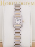 Cartier Tank Francaise Two Tone watch, two tone (bi - colored) silver and yellow gold