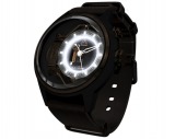The Electricianz The Mokaz ZZ - A1C / 02 watch, two - tone (bi - colored) dark carbon - grey and polished bronze