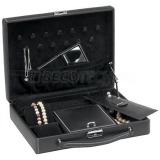 Beco Technic Flat Jewellery Case Safe Box Cecil, black