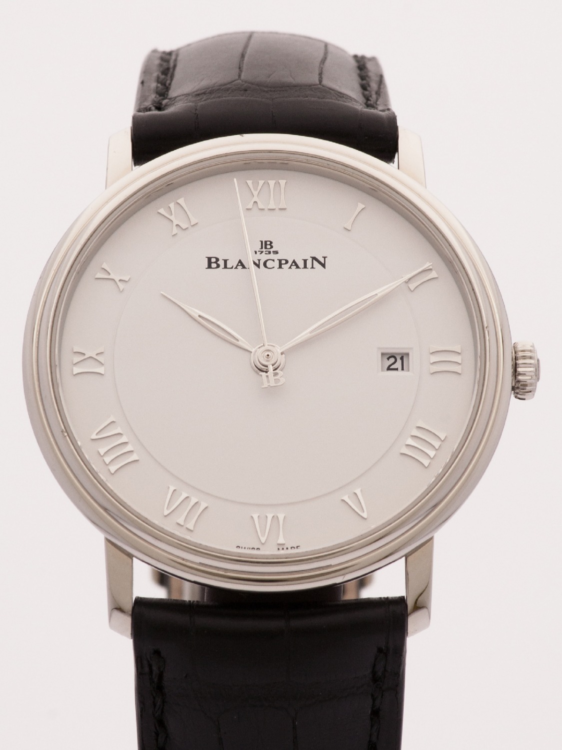 Blancpain Villeret  Ultraplate 40MM watch, silver
