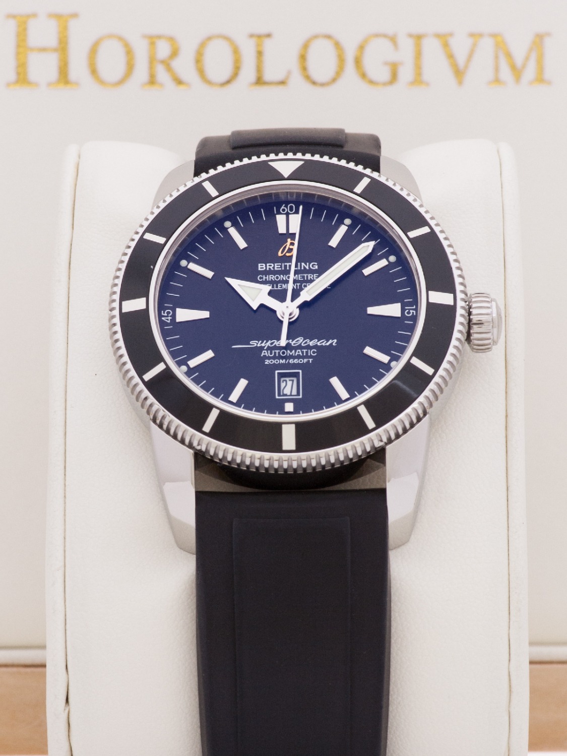 Breitling Superocean Heritage Date 46MM watch, silver