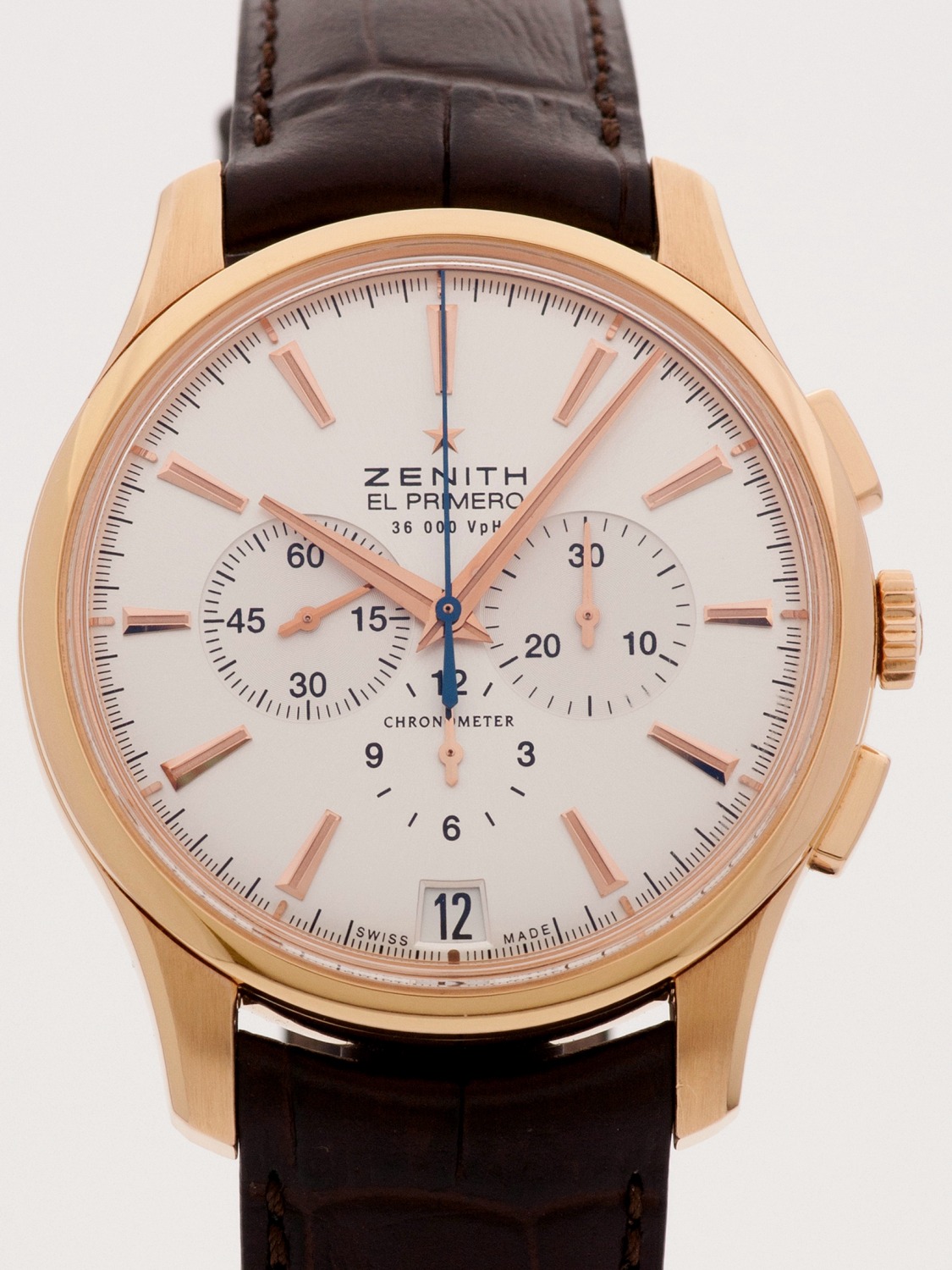 Zenith El Primero Chronograph Chronometer 42MM RG watch, rose gold