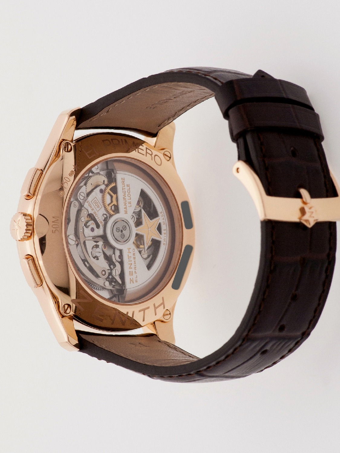 Zenith El Primero Chronograph Chronometer 42MM RG watch, rose gold