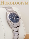 Rolex Datejust 36MM Blue Dial watch, silver