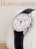 Baume & Mercier Capeland Chronograph 44MM watch, silver