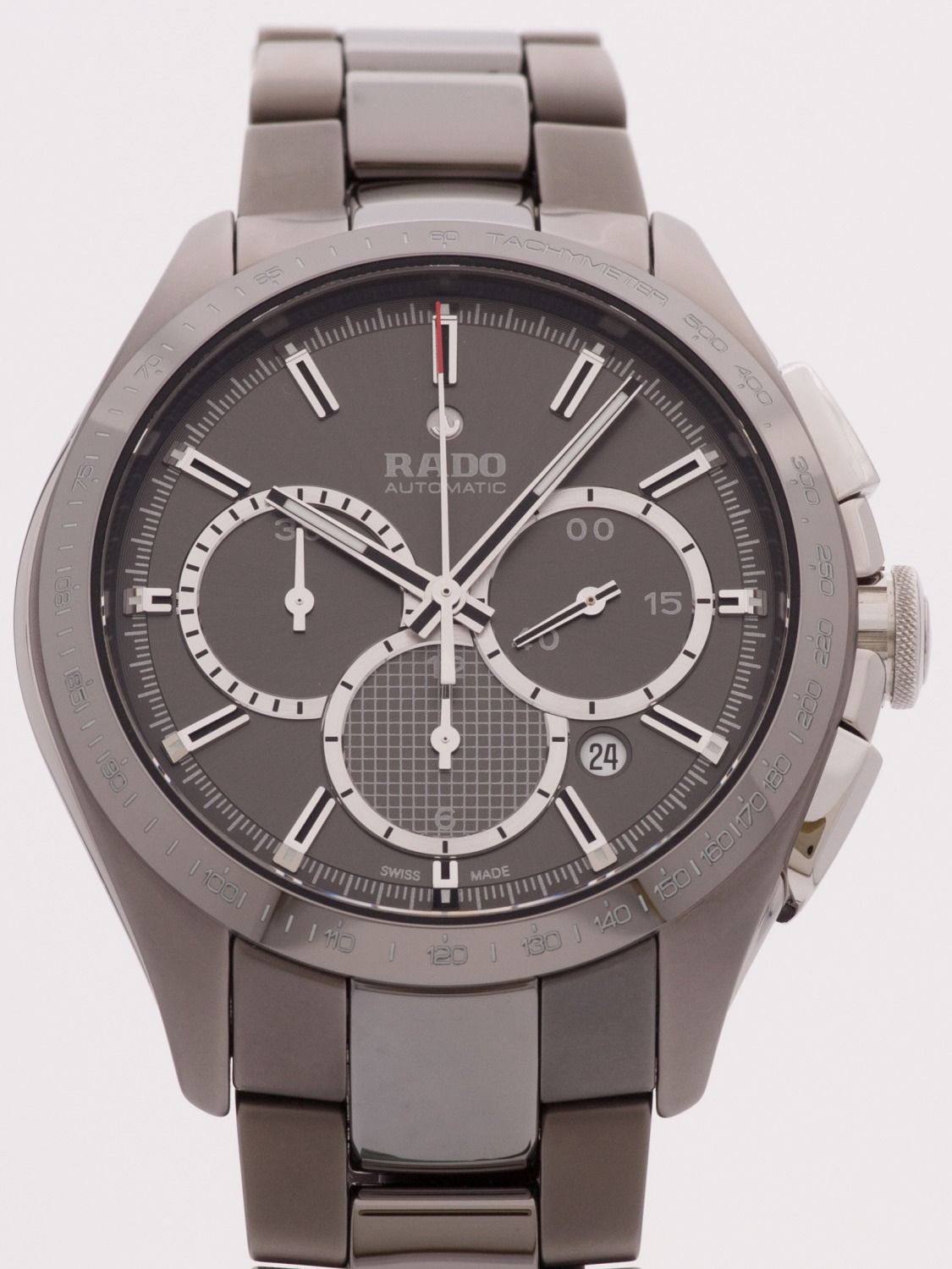 Rado Hyperchrome Match Point Limited Edition 999 watch, light grey