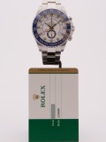 Rolex Yacht Master II Regatta Flyback Chronograph 44MM watch, silver