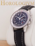 Breitling Navitimer World 46MM watch, silver