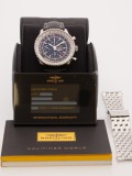 Breitling Navitimer World 46MM watch, silver