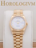 Rolex Day-Date 36MM YG White Dial watch, yellow gold