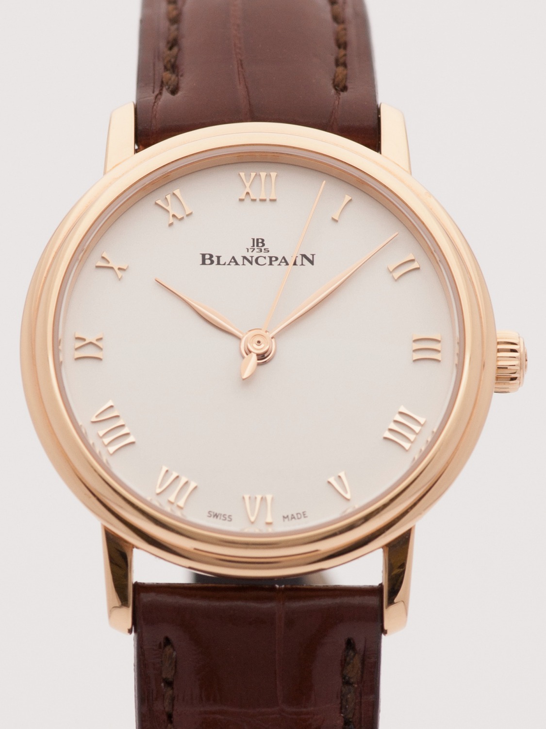 Blancpain Villeret Ultra Slim 29MM C.953 watch, yellow gold