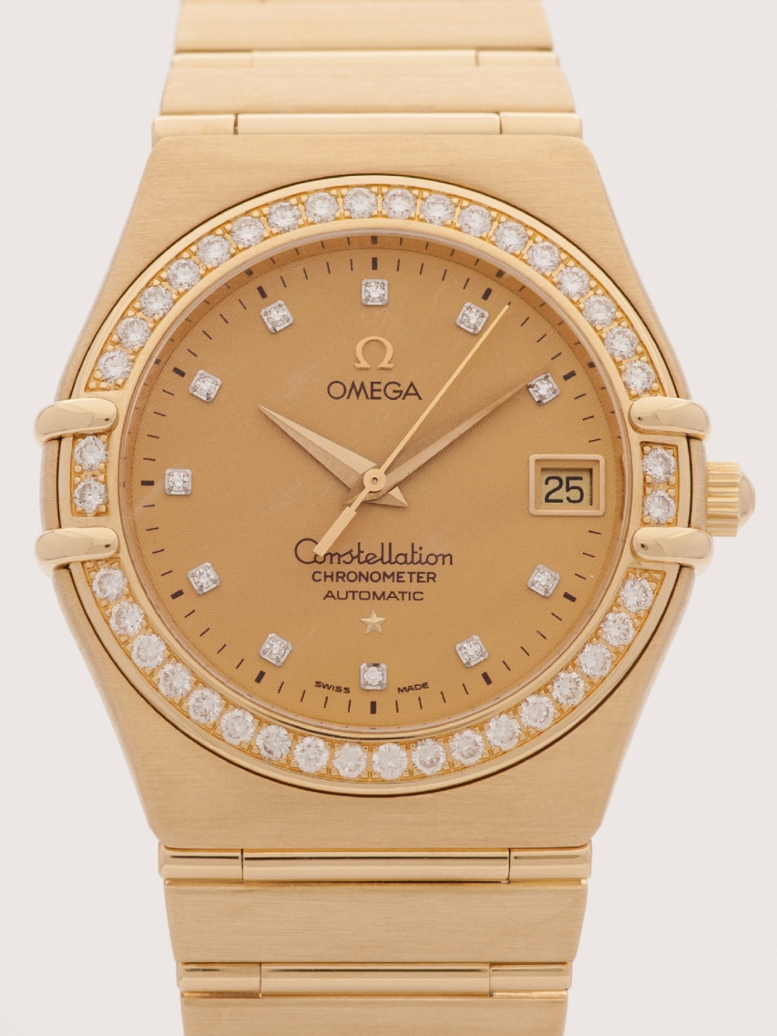 Omega Constellation ref. 11071500 YG watch, yellow gold