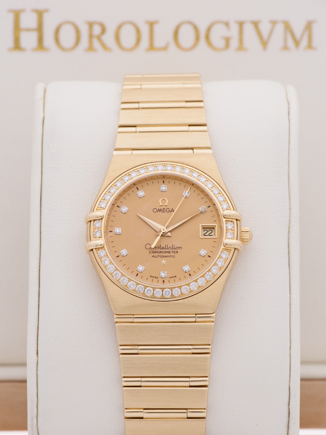 Omega Constellation Chronometer Automatic Ref. 1107.15.00 YG watch, yellow gold