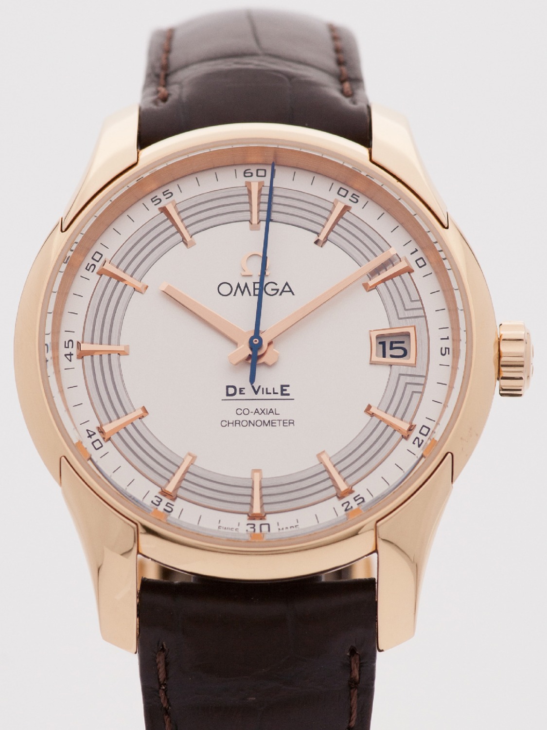 Omega De Ville Hour Vision 41MM Co-Axial watch, rose gold