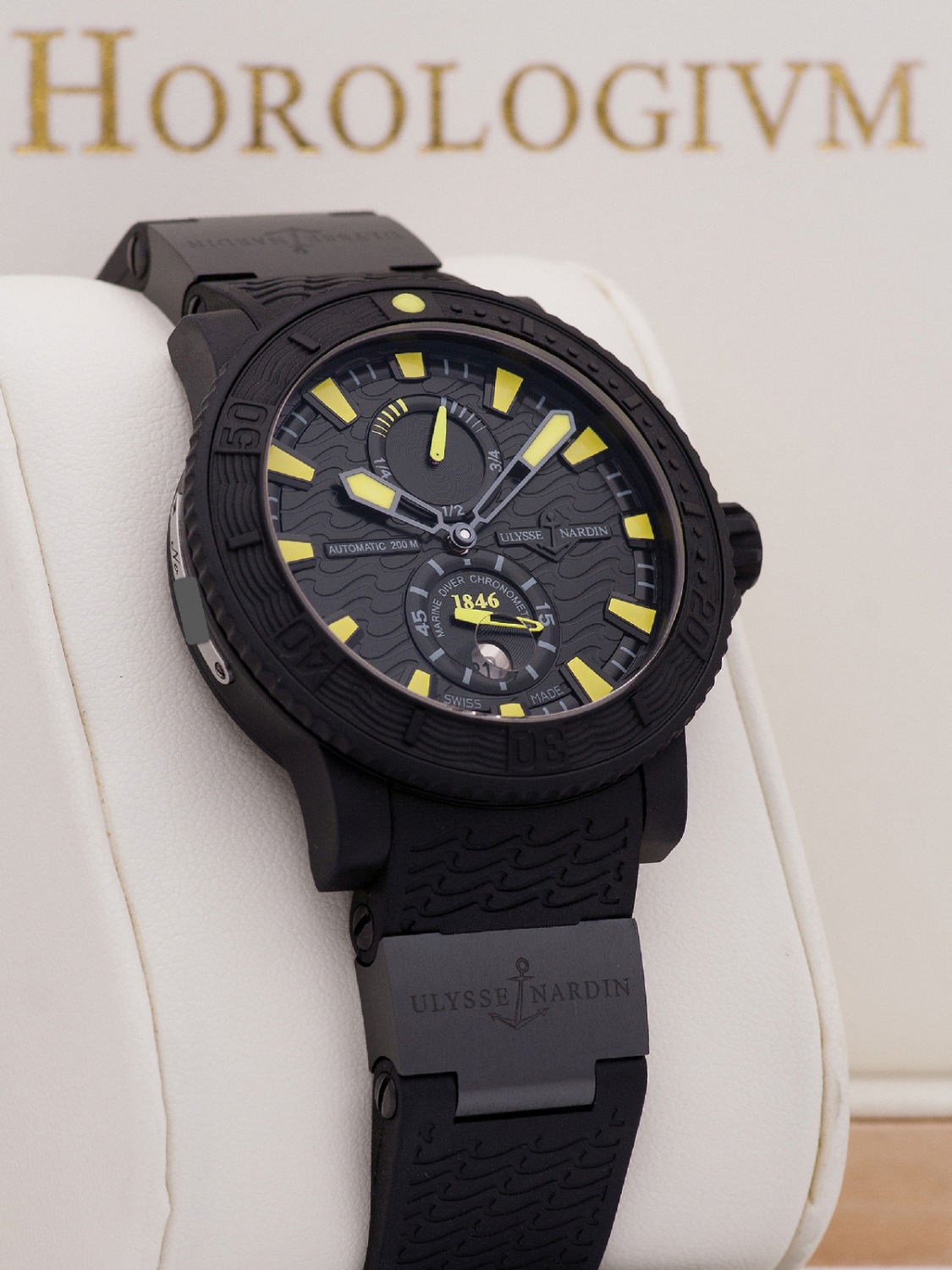 Ulysse  Nardin Maxi Marine Diver Black Sea watch, matte black
