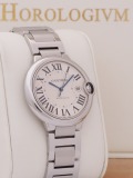 Cartier Ballon Bleu 42MM watch, silver