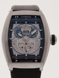 Cvstos Challenge Twin-Time watch, silver