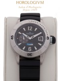 Jaeger LeCoultre Master Compressor Diving GMT watch, silver