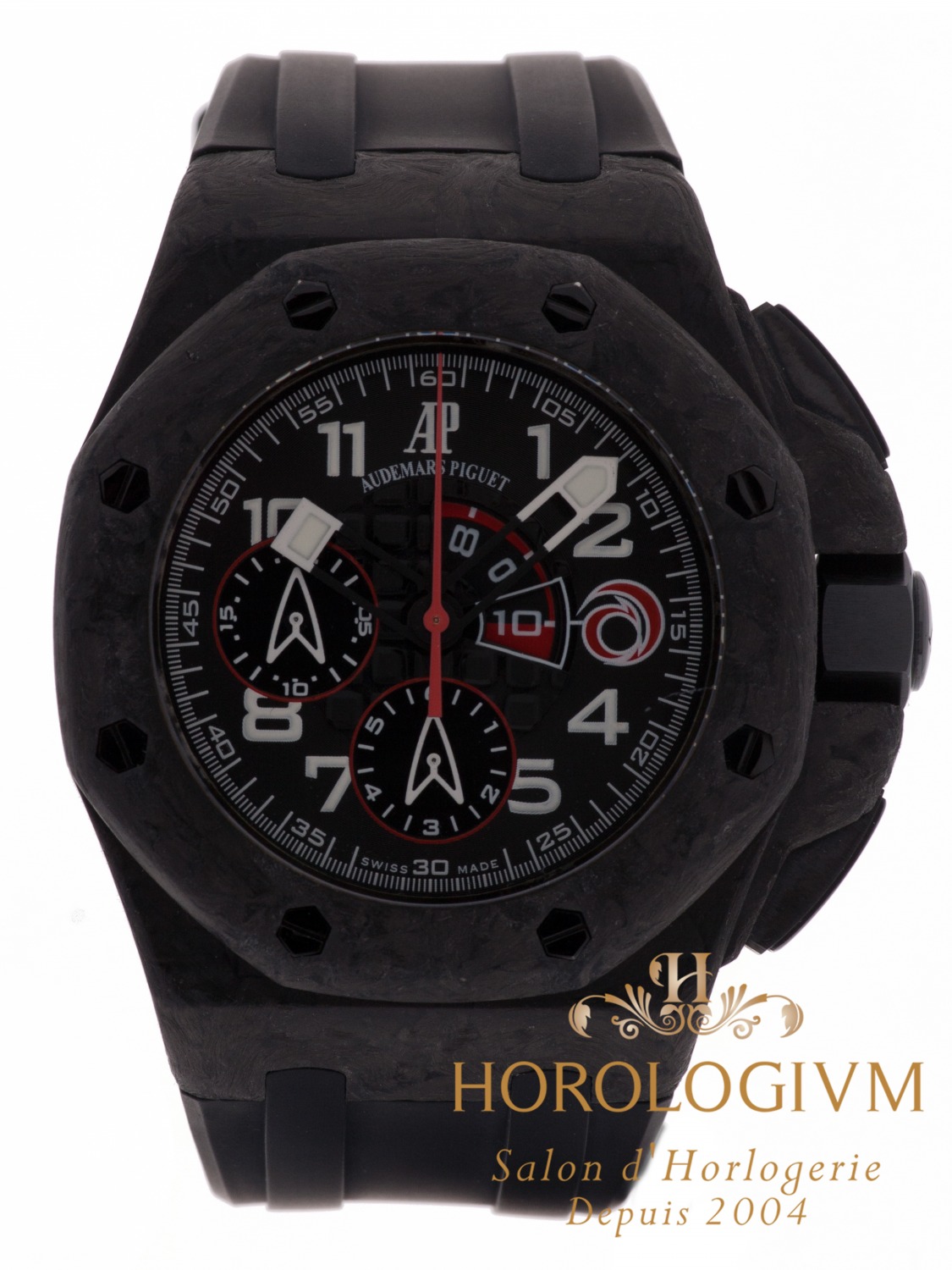 Audemars Piguet Royal Oak Offshore Carbon Alinghi Team Limited 1300 pcs watch, matte black