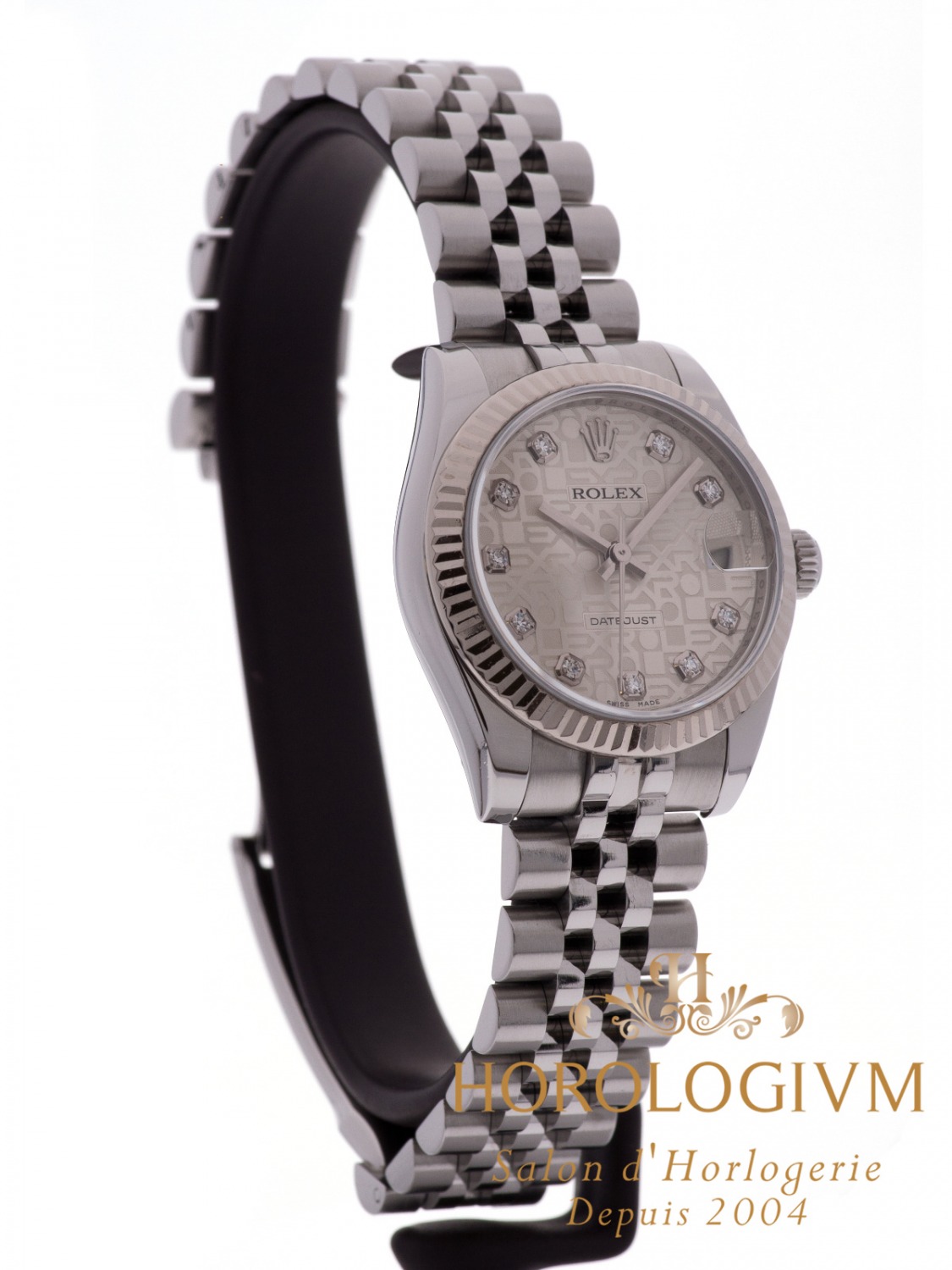 Rolex Datejust 31MM “Anniversary Diamond Dial” watch, silver