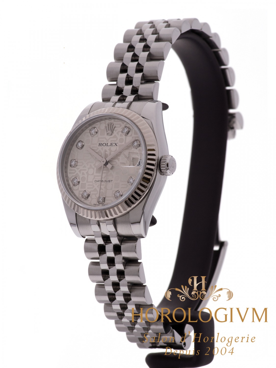 Rolex Datejust 31MM “Anniversary Diamond Dial” watch, silver