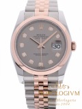 Rolex Datejust Two-Tone 36MM Ref. 116201 watch, two-tone (bi-colored) silver and rose gold