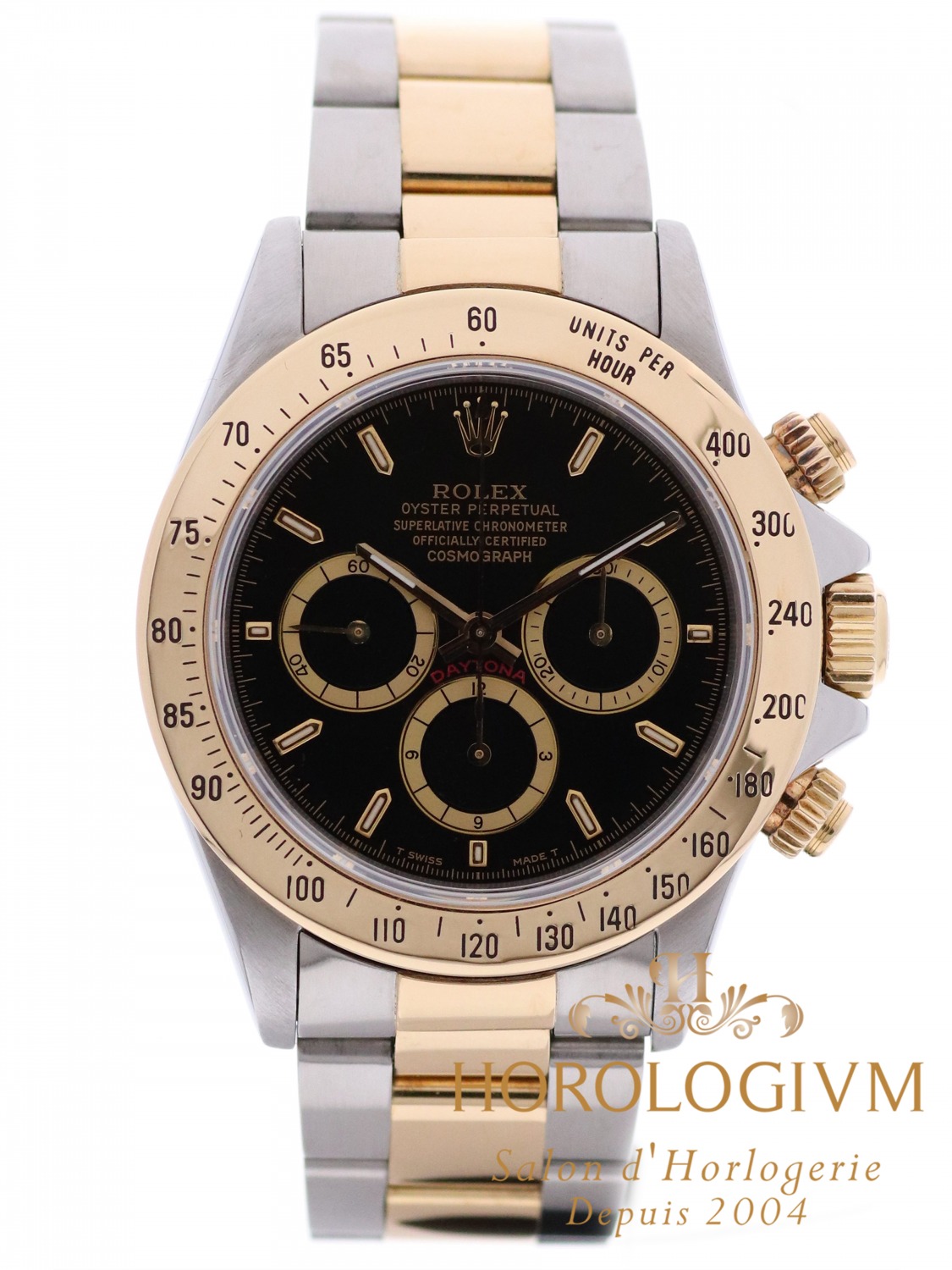 Rolex Daytona Cosmograph Two-Tone 16523 watch, two-tone (bi-colored) silver and yellow gold