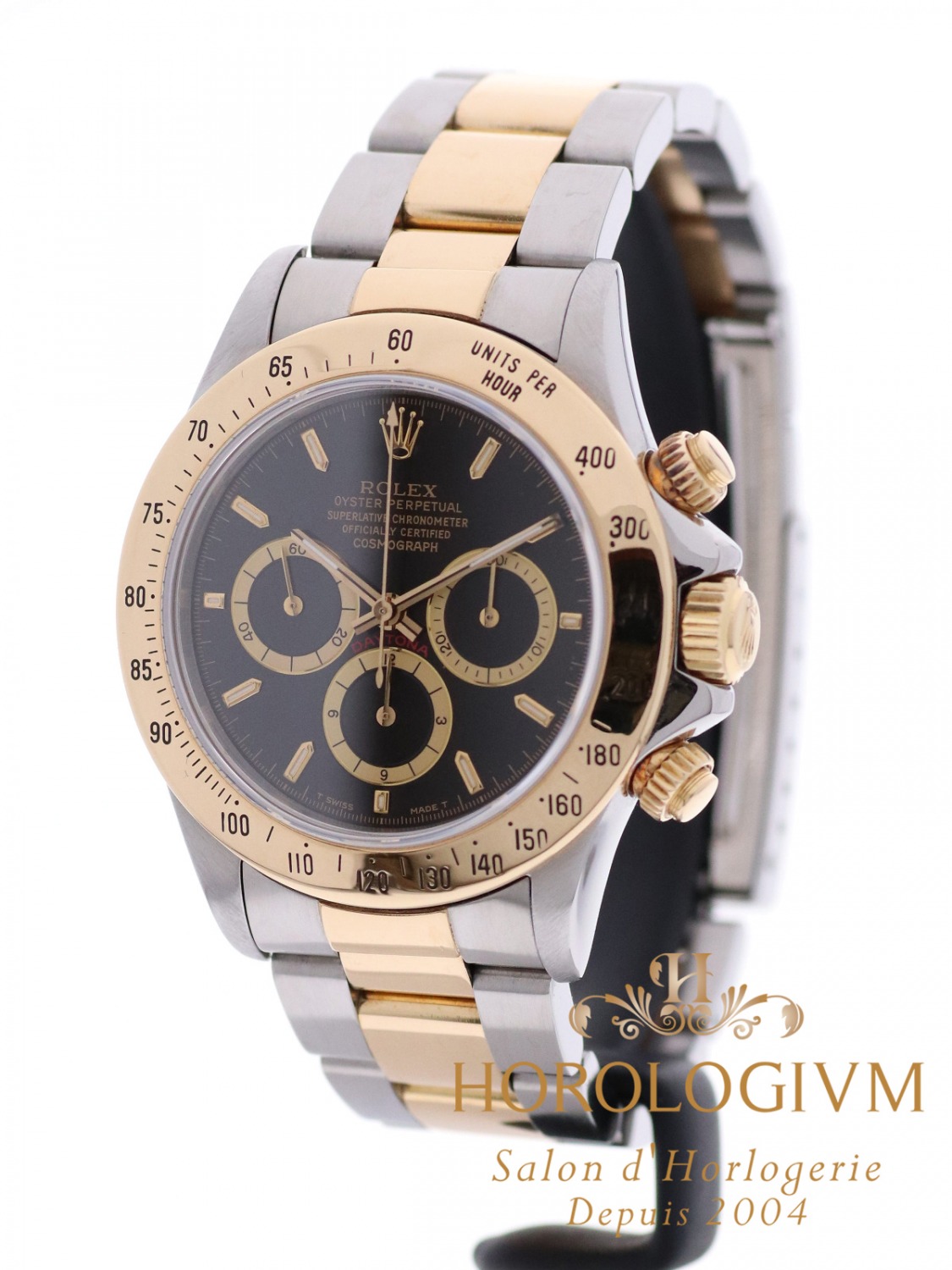 Rolex Daytona Cosmograph Two-Tone 16523 watch, two-tone (bi-colored) silver and yellow gold