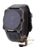 Bell & Ross BR03-92-S Infiniti Limited 100 pcs watch, matte black