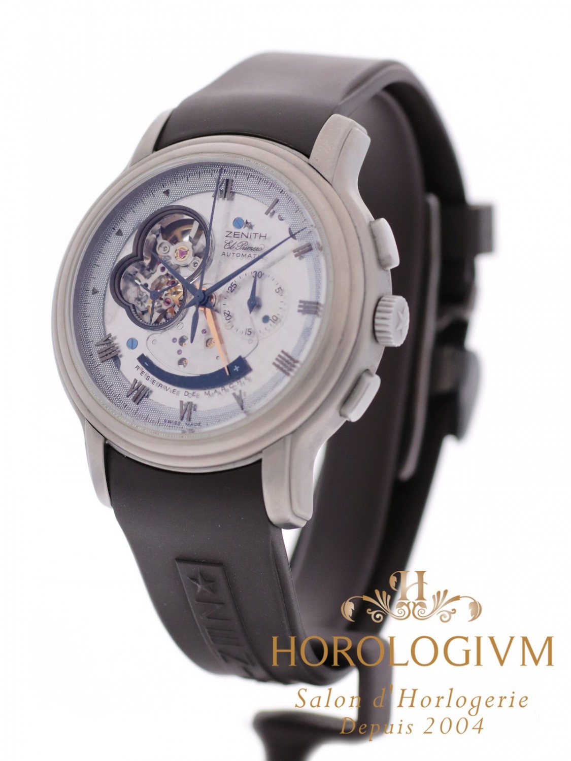 Zenith Grande Chronomaster XXT Open Concept watch, titan grey