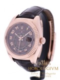 Rolex Sky-Dweller Brown Dial Ref. 326135  watch, rose gold