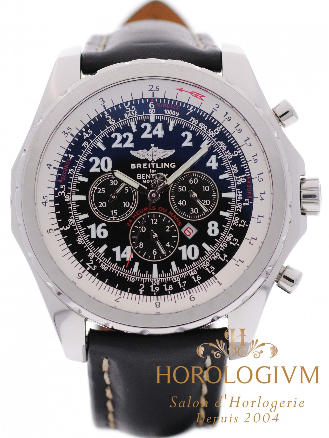 Breitling Bentley Le Mans 24 hr Limited Edition 1000 pcs watch, silver