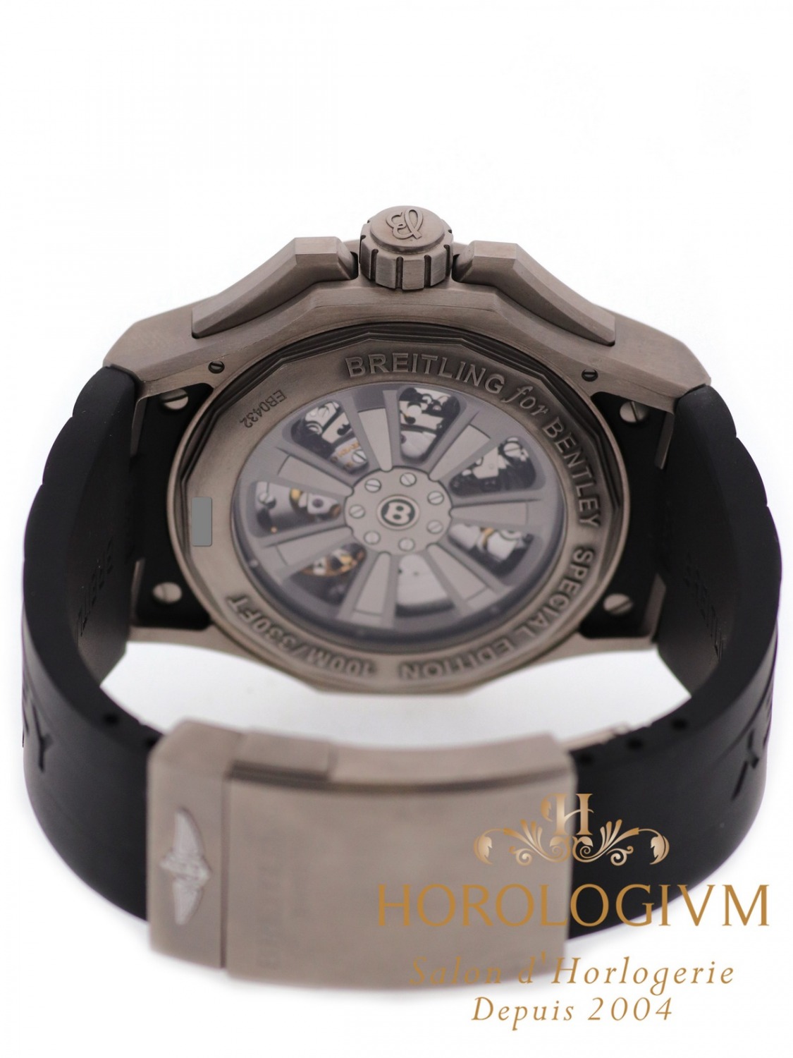 Breitling Bentley GMT Light Body B04 watch, brushed grey