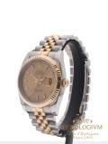 Rolex Datejust TWO-TONE 36MM “Champagne Dial” ref. 116233 watch, two-tone (bi-colored) silver and yellow gold