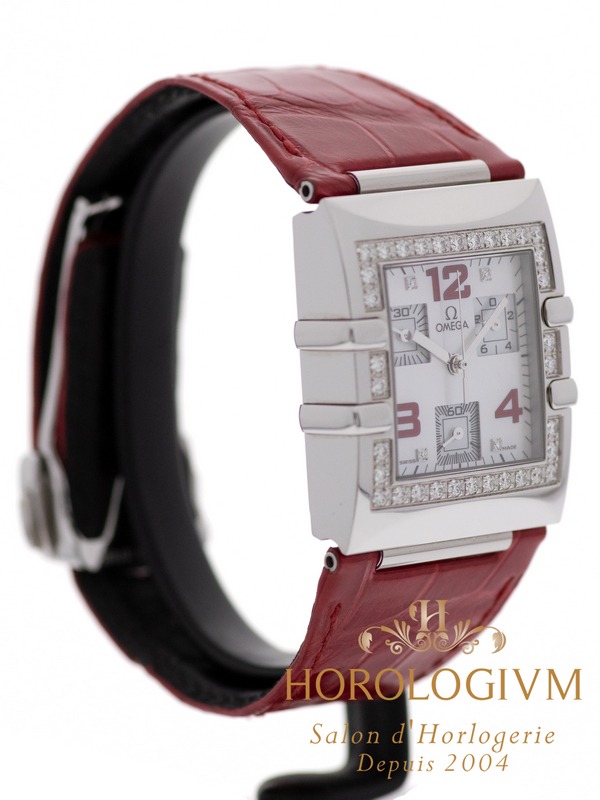 Omega Constellation Quadra Ref. 18477331 watch, silver