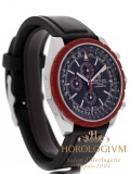 Breitling Chrono-Matic 1461 Limited 500 pcs watch, silver (case) and red (bezel)