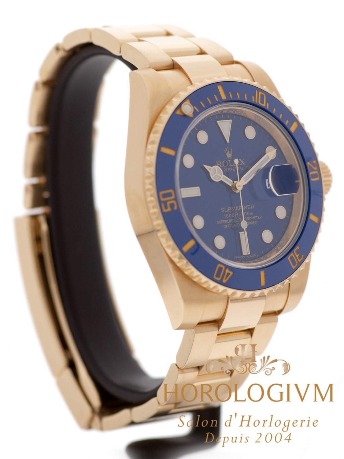 Rolex Submariner 40MM Ref. 116618 LB YG watch, yellow gold