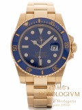 Rolex Submariner 40MM Ref. 116618 LB YG watch, yellow gold